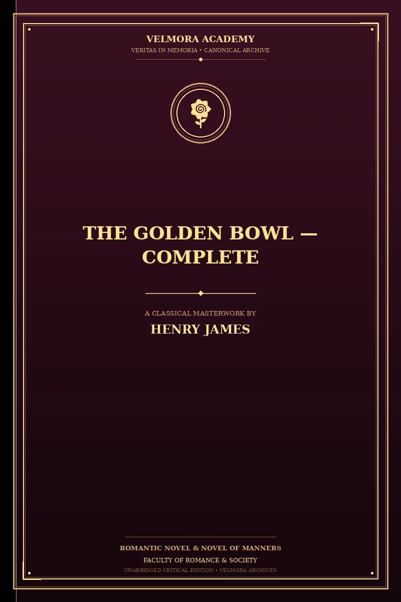 The Golden Bowl — Complete