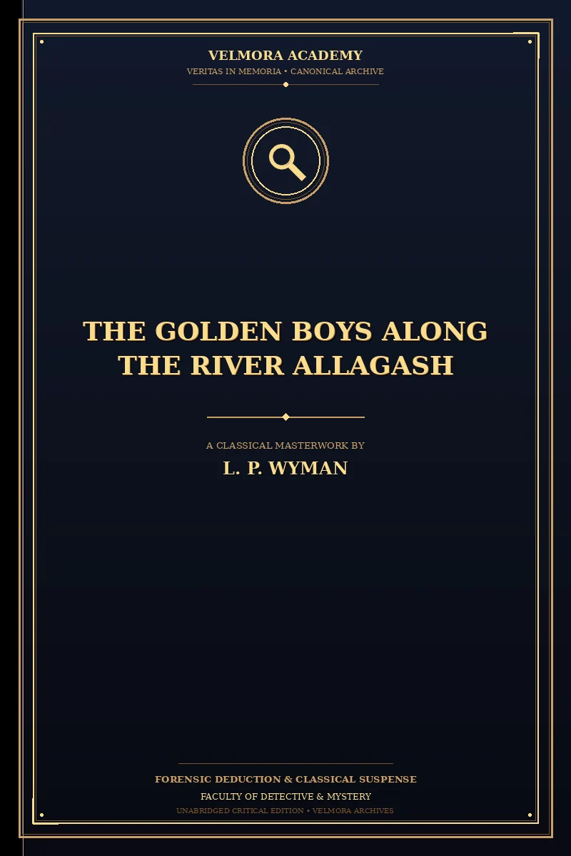 Cover of The Golden Boys Along the River Allagash