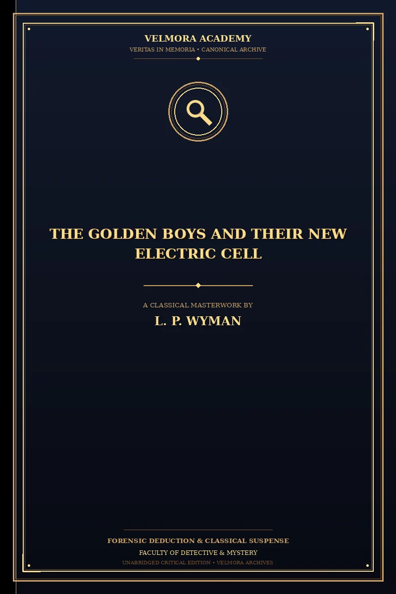 Cover of The Golden Boys and Their New Electric Cell