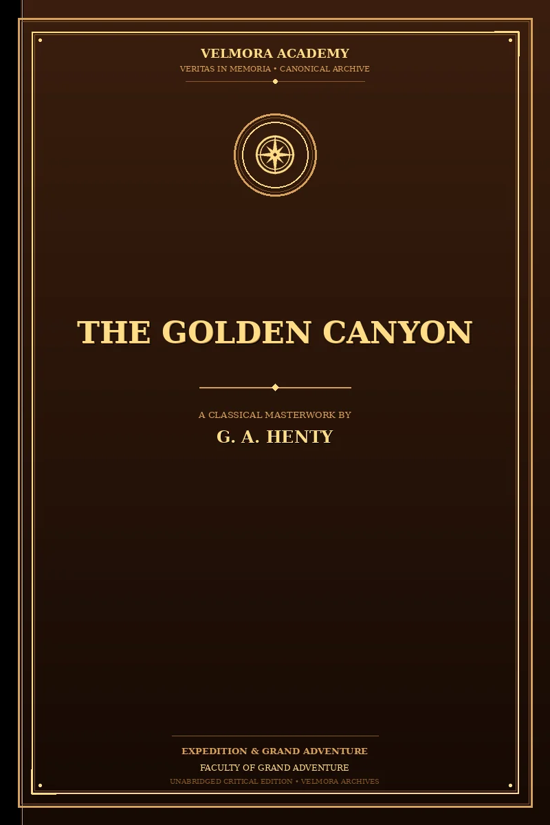 Cover of The Golden Canyon