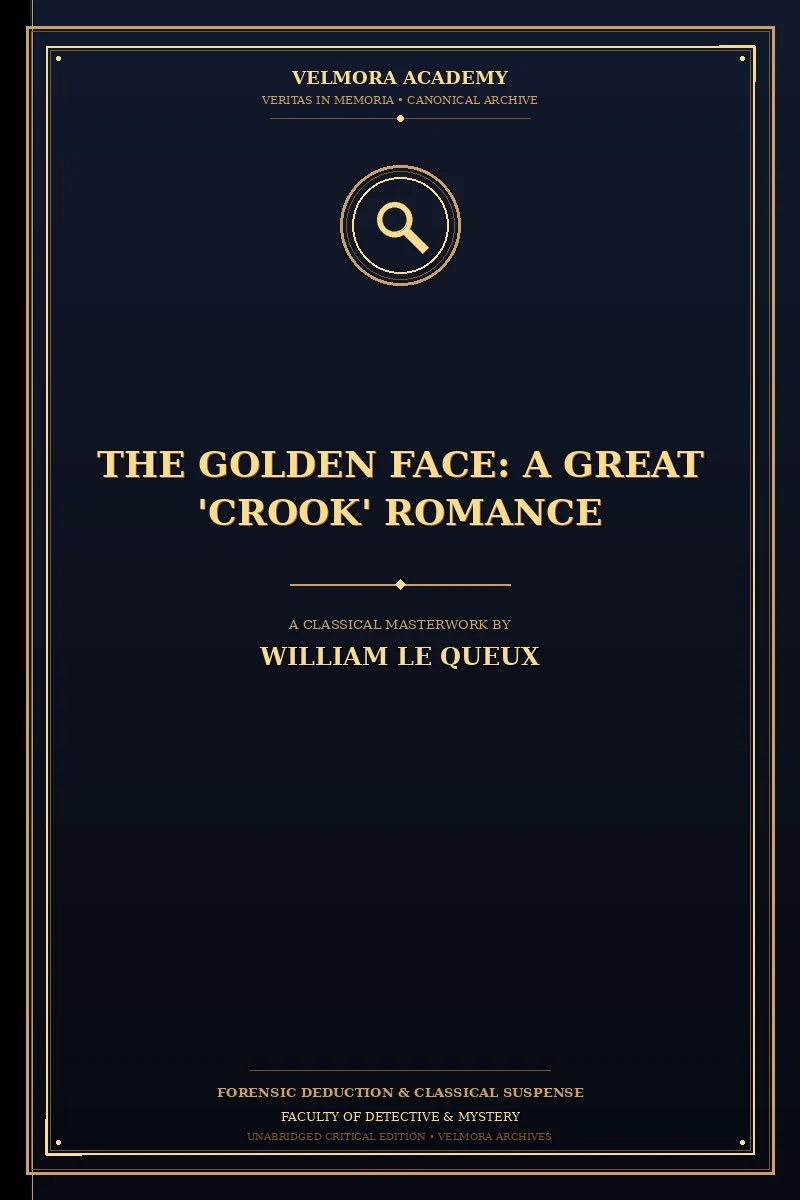 The Golden Face: A Great 'Crook' Romance