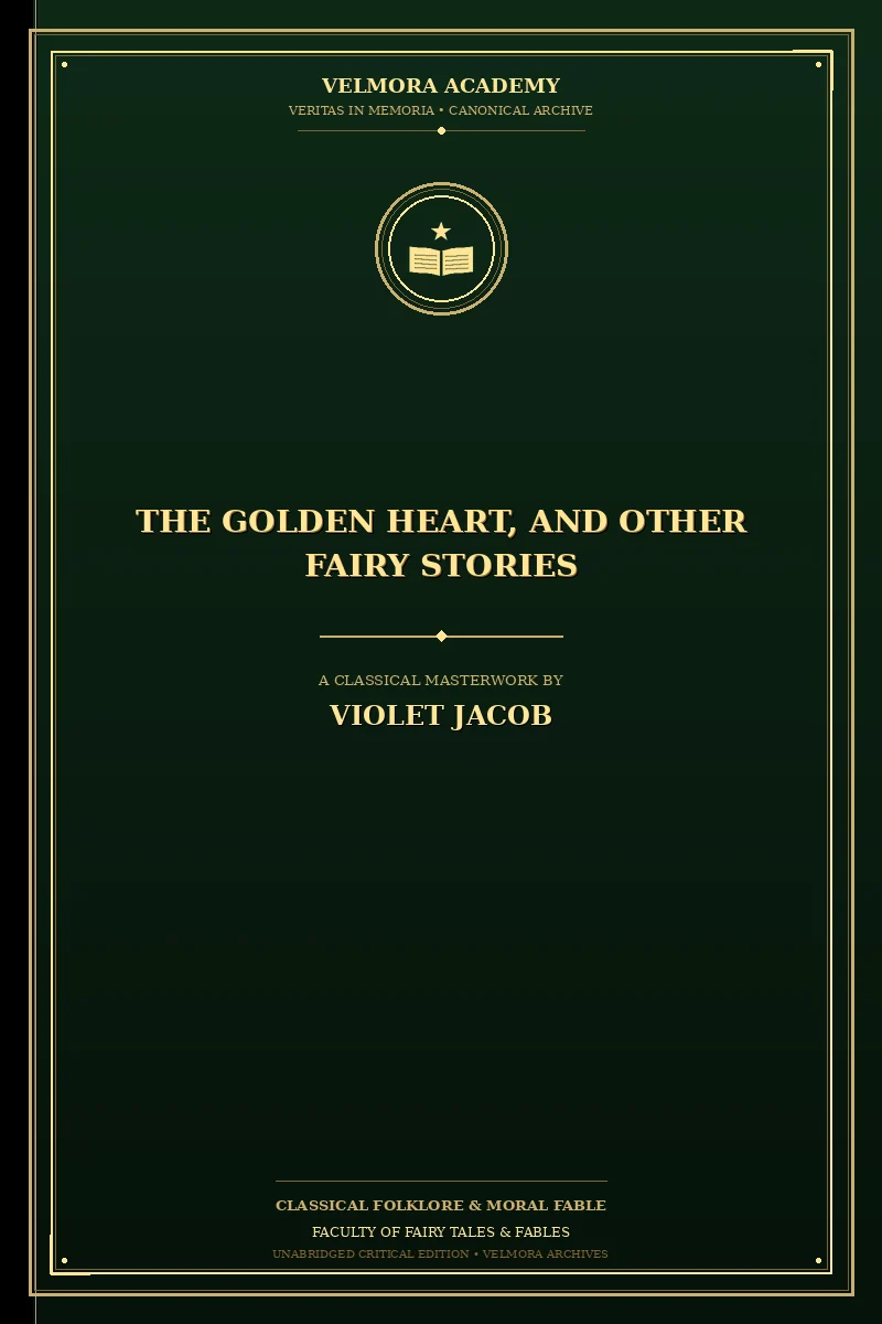 Cover of The golden heart, and other fairy stories