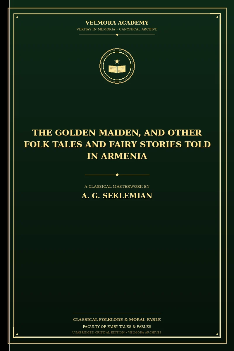 The Golden Maiden, and Other Folk Tales and Fairy Stories Told in Armenia