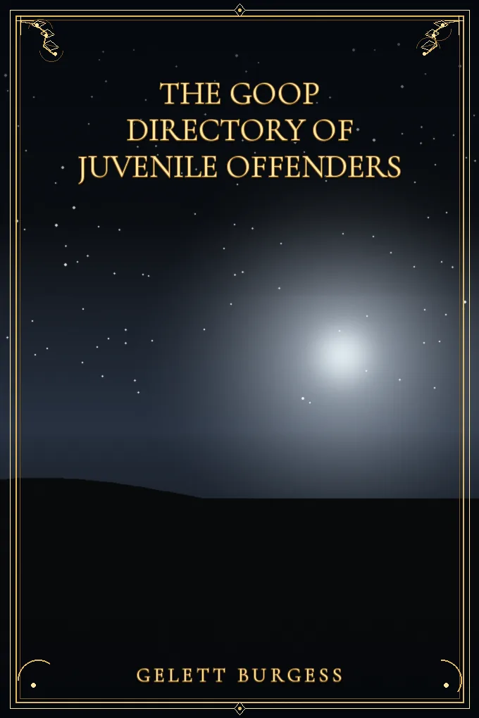 Cover of The Goop Directory of Juvenile Offenders