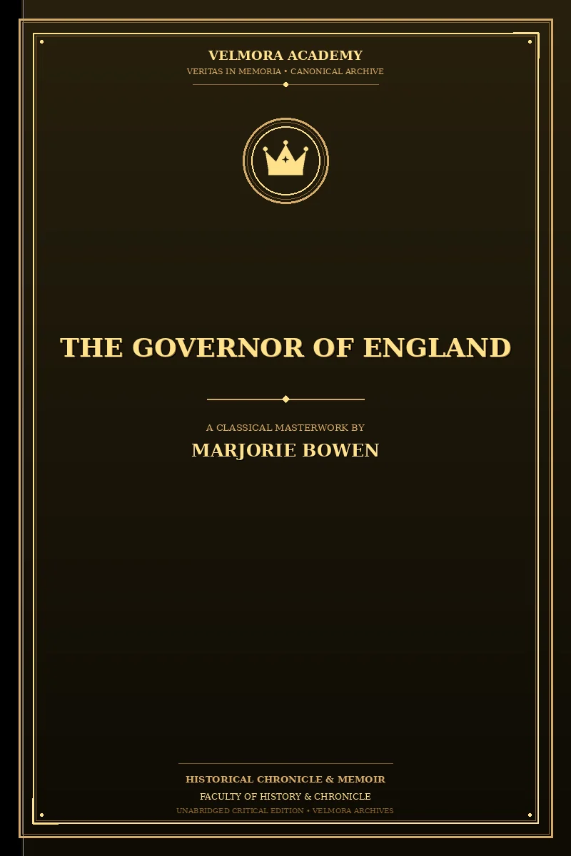 Cover of The Governor of England