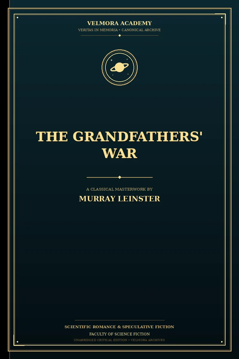 Cover of The grandfathers' war