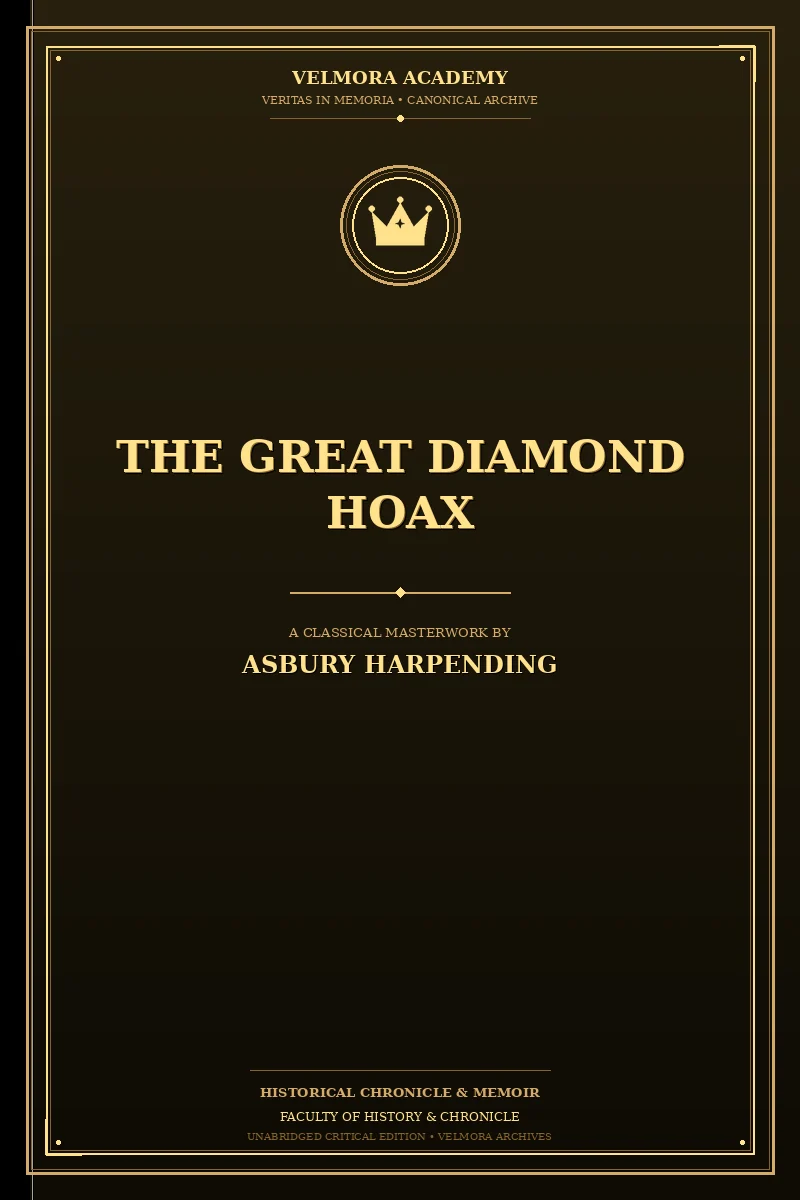 The Great Diamond Hoax