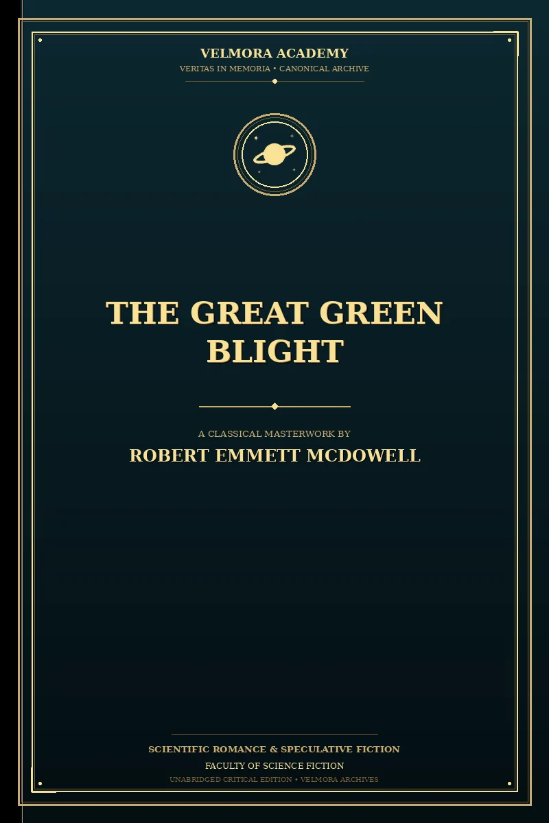 Cover of The Great Green Blight