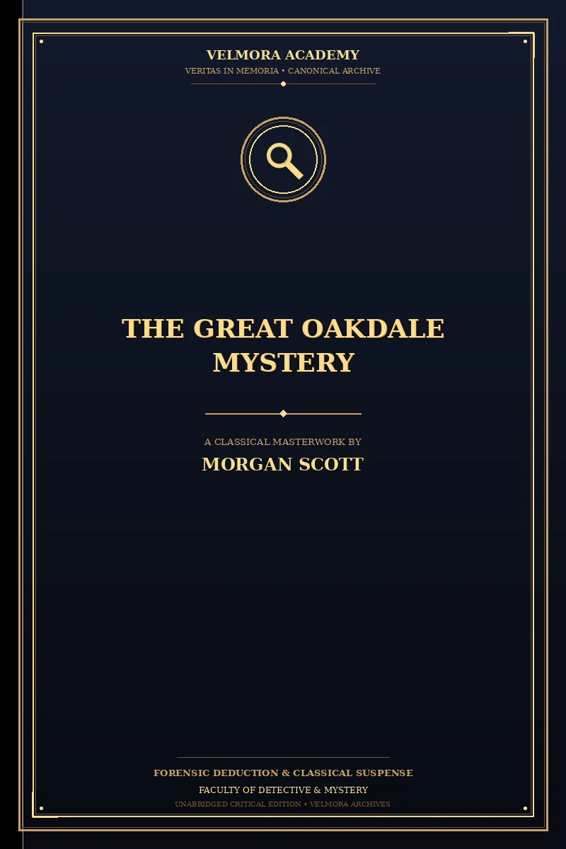 The Great Oakdale Mystery
