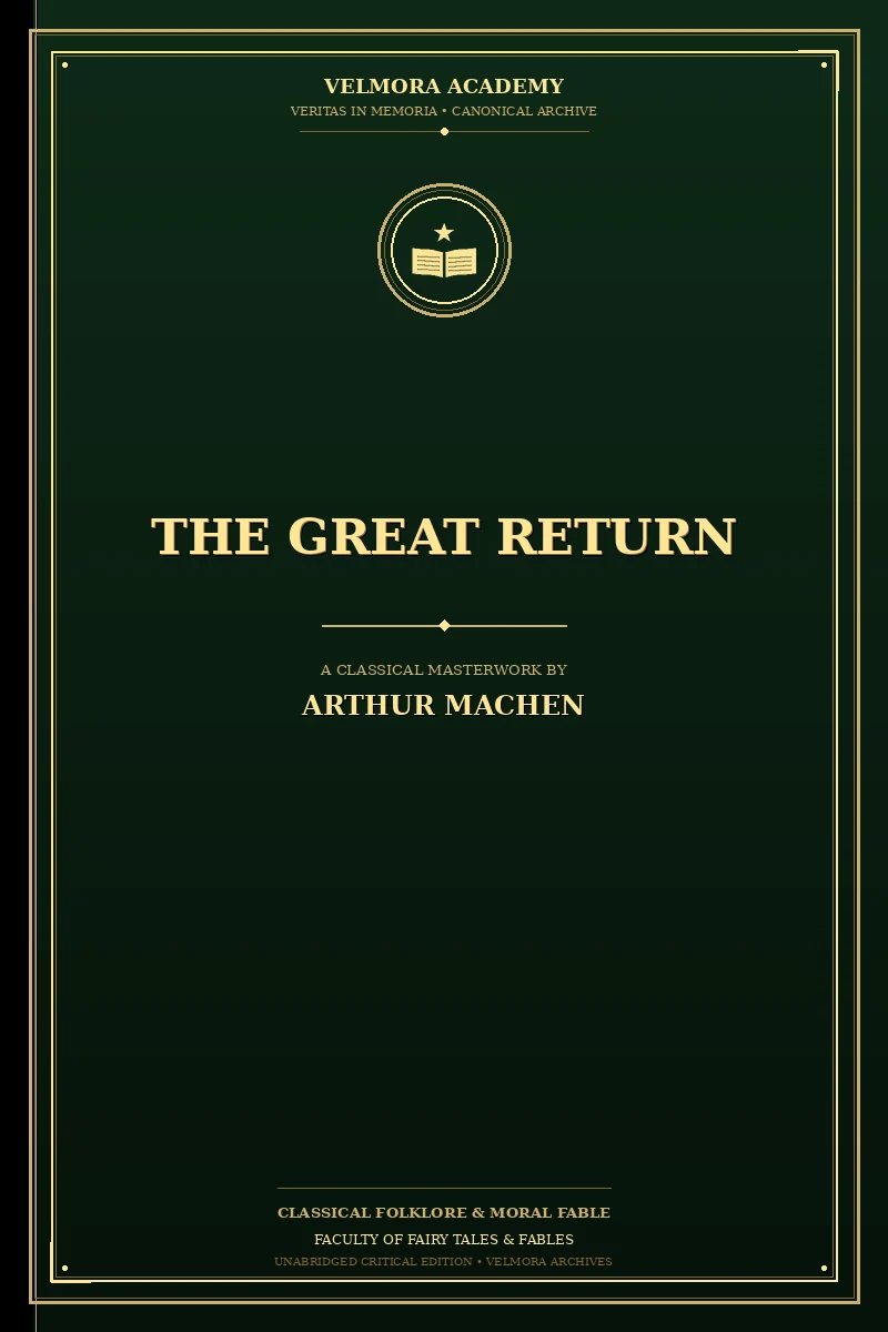 Cover of The Great Return