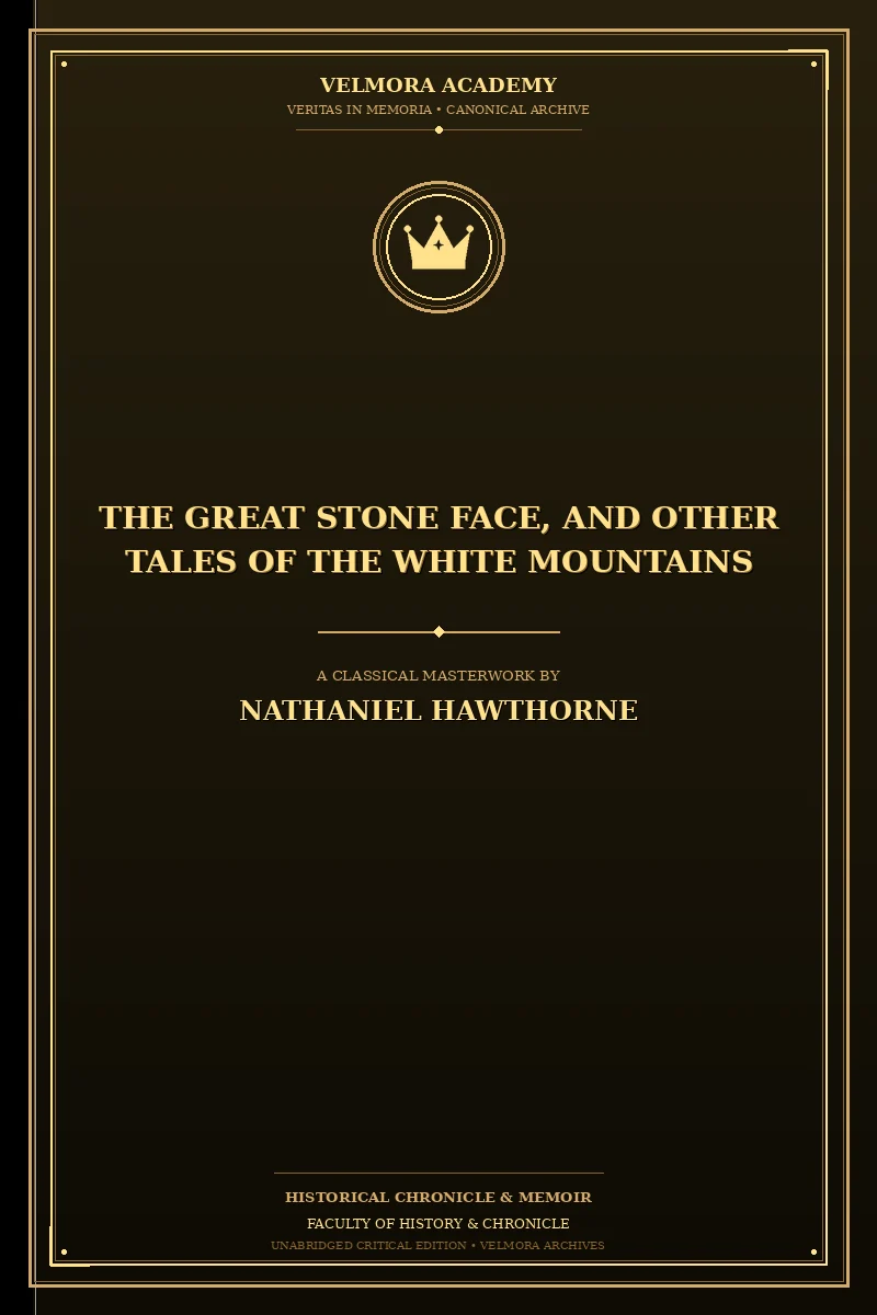 Cover of The Great Stone Face, and Other Tales of the White Mountains
