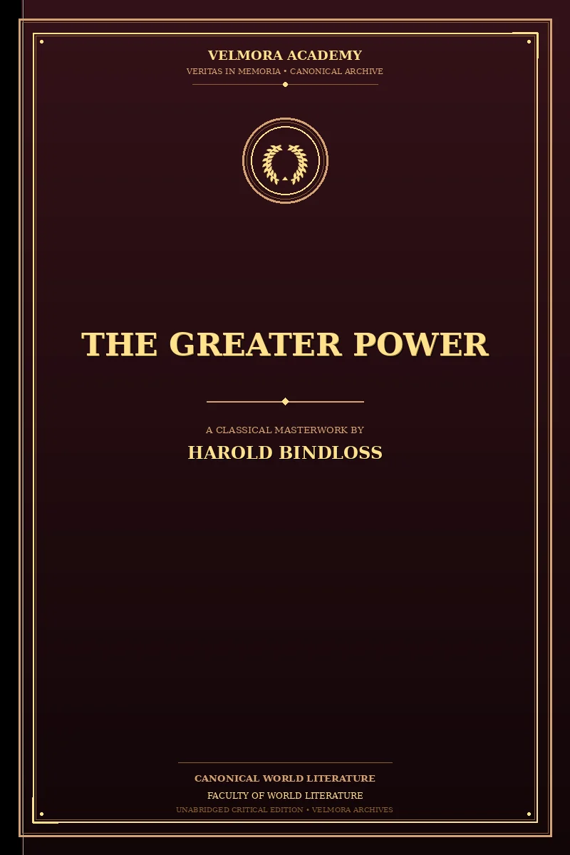 Cover of The Greater Power