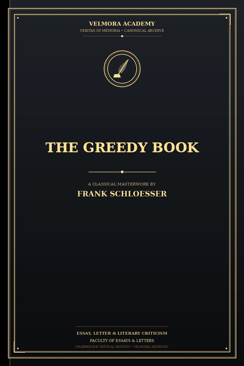 The greedy book
