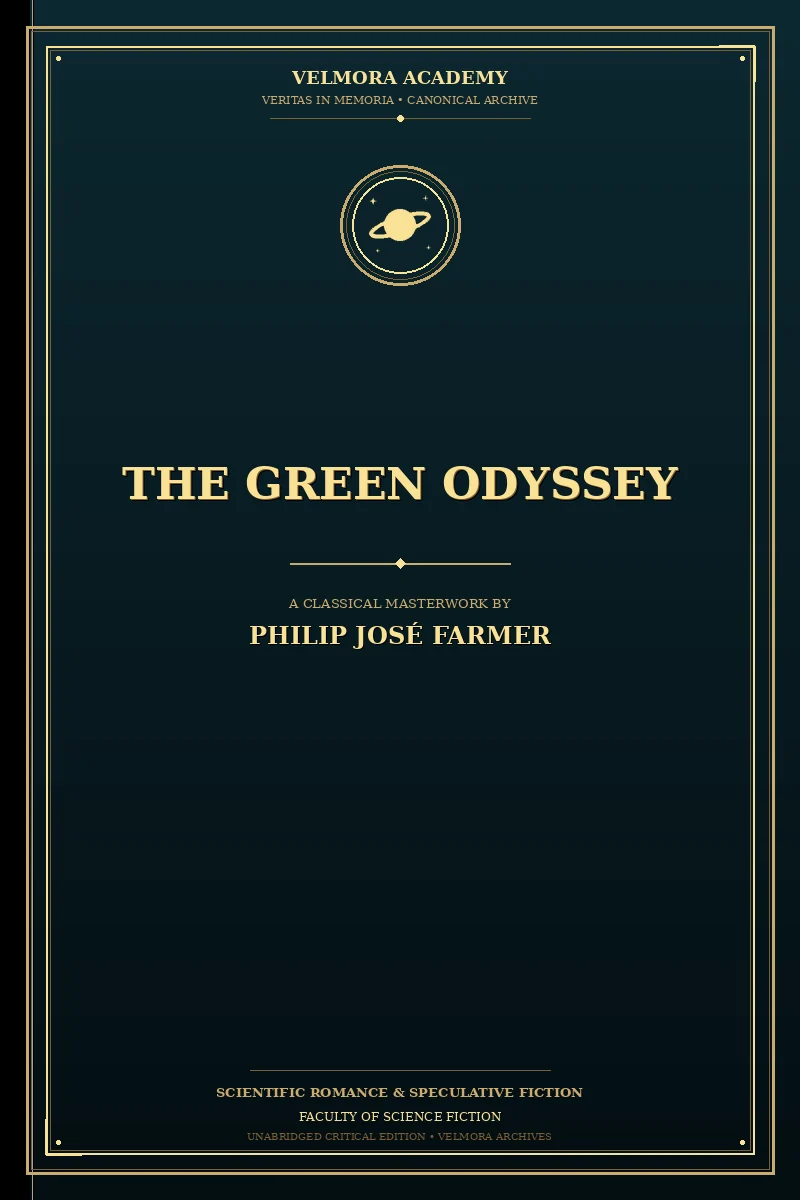 Cover of The Green Odyssey