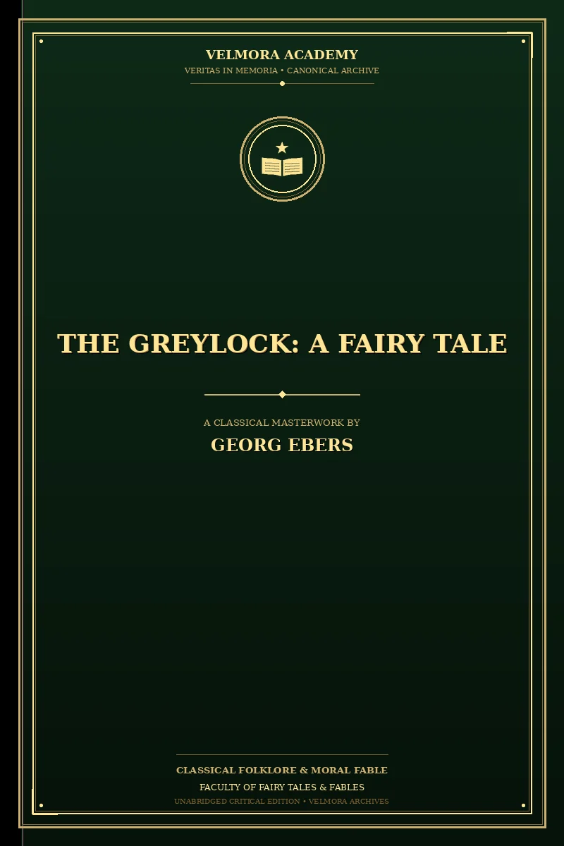 Cover of The Greylock: A Fairy Tale
