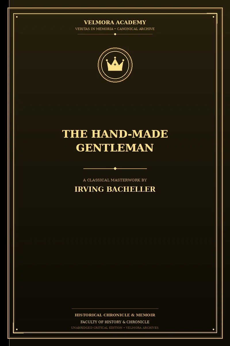 The Hand-Made Gentleman