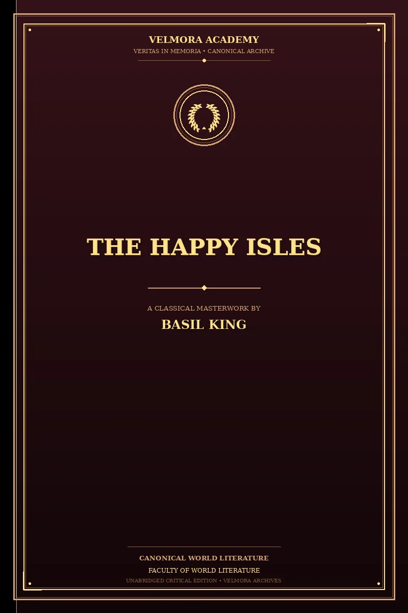 Cover of The Happy Isles