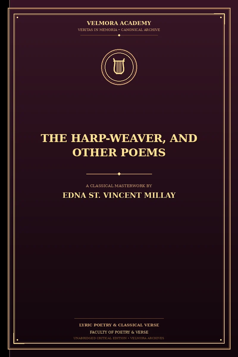 The Harp-Weaver, and Other Poems