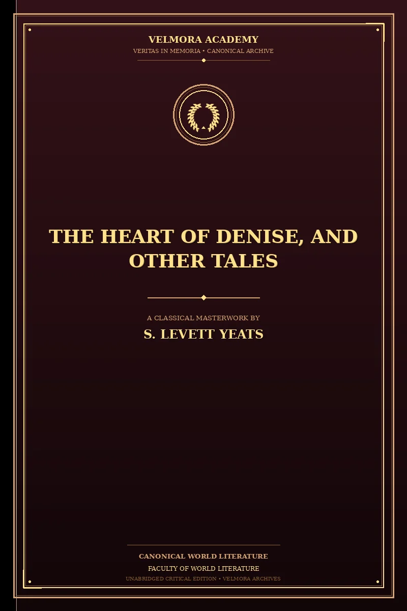 Cover of The Heart of Denise, and Other Tales
