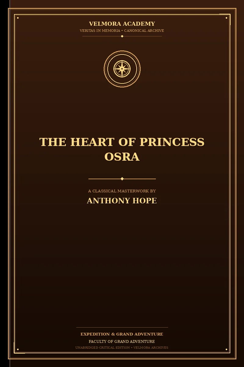 Cover of The Heart of Princess Osra