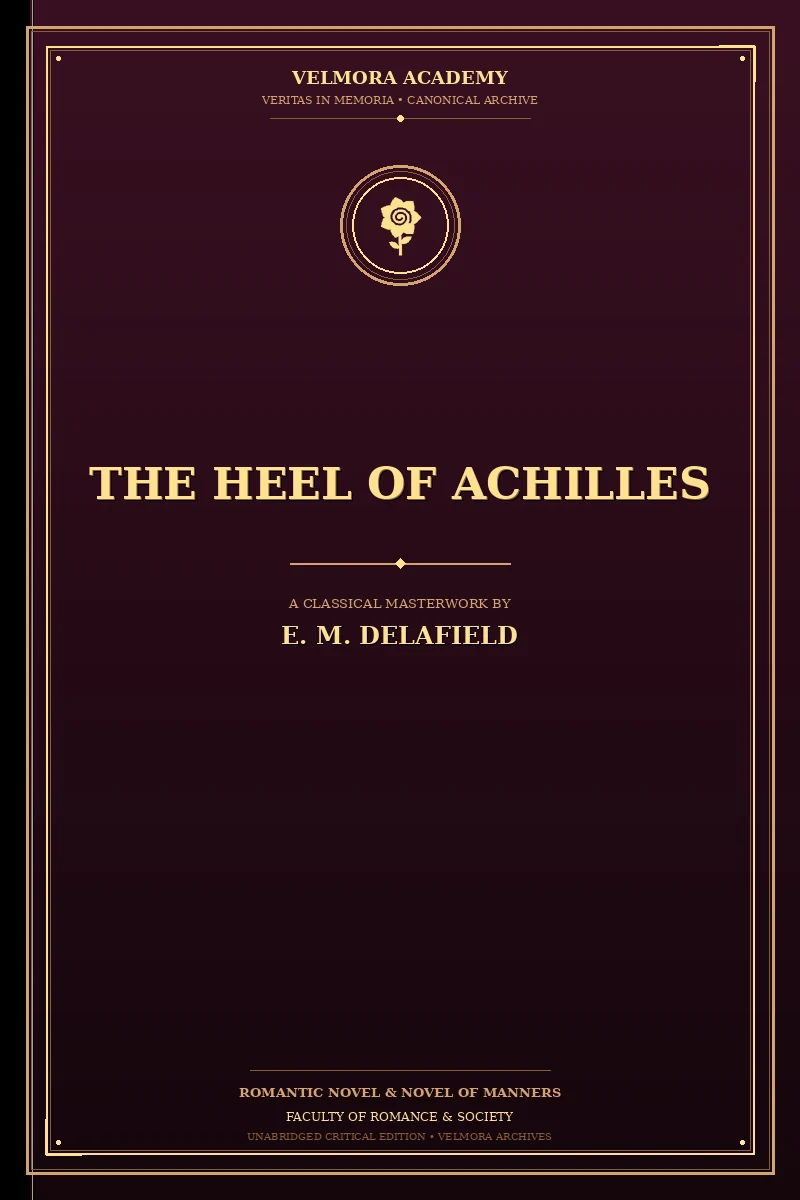 Cover of The heel of Achilles