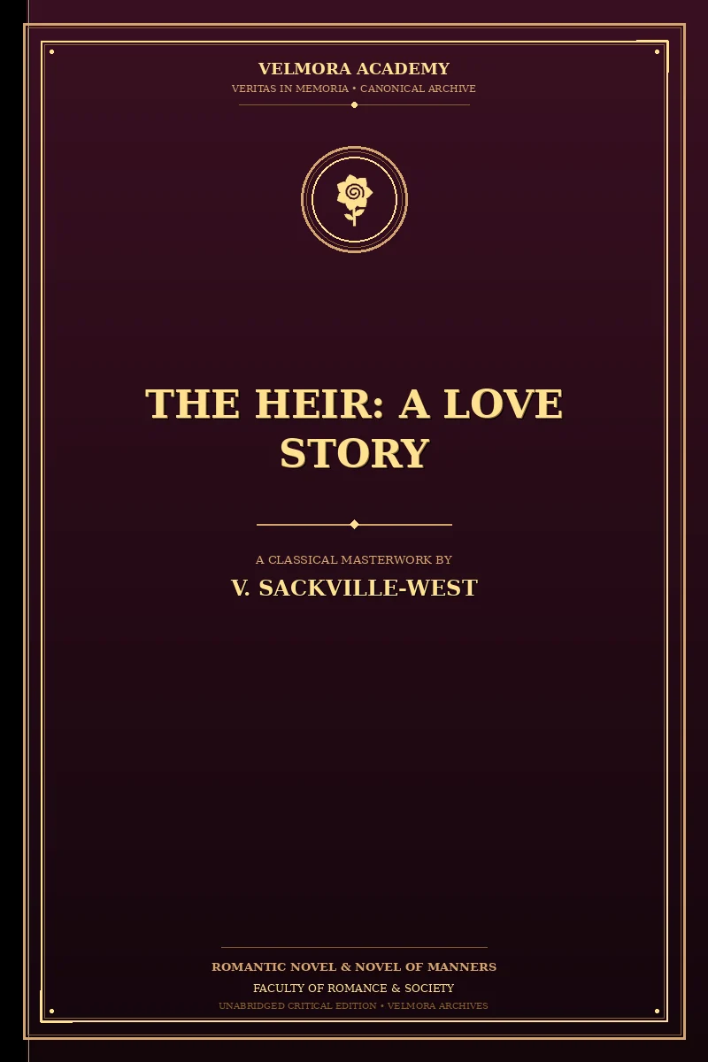 Cover of The Heir: A Love Story