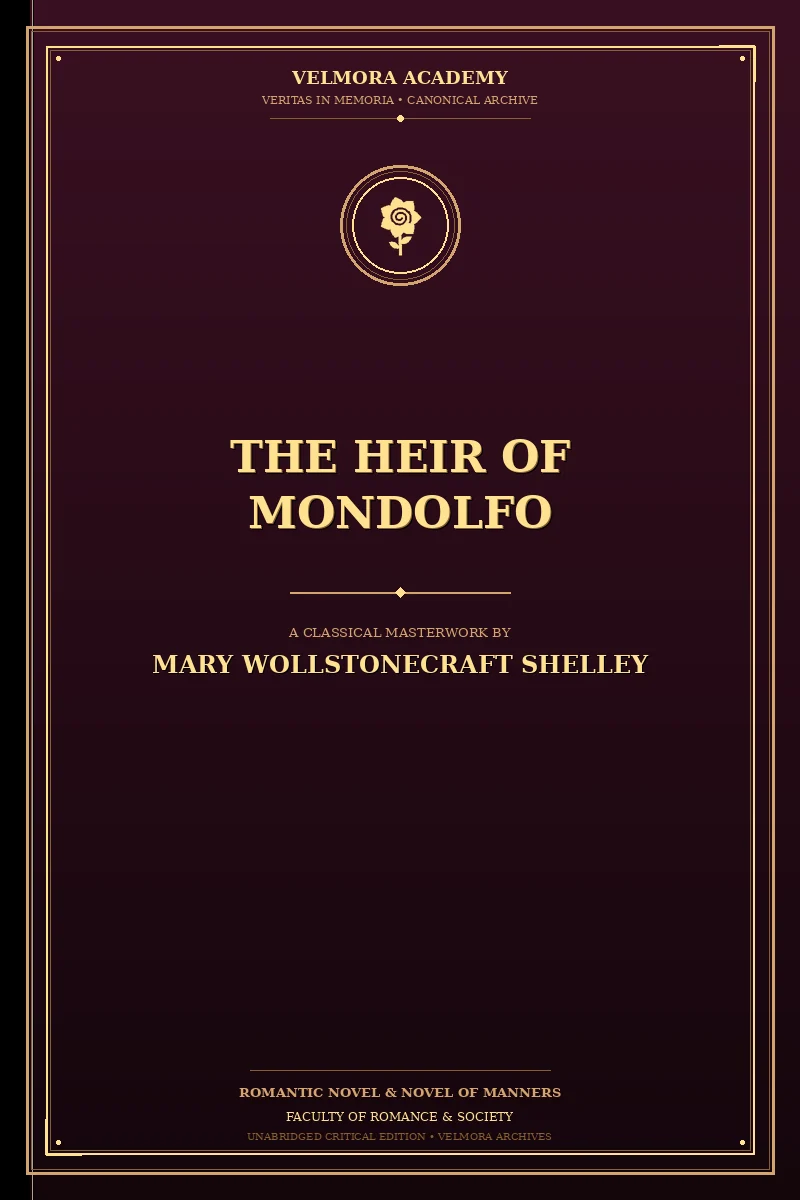 Cover of The Heir of Mondolfo