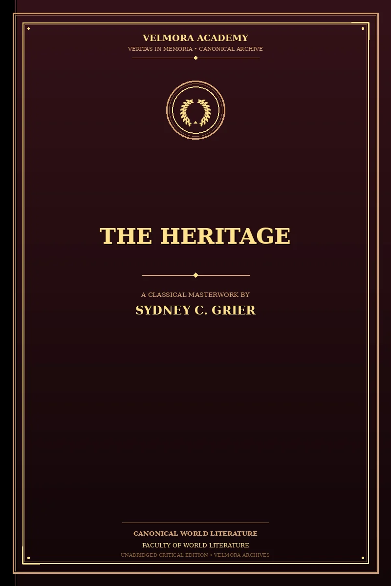 Cover of The Heritage