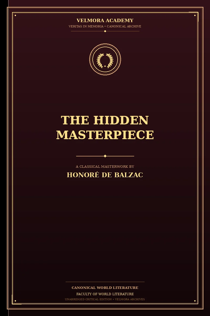 Cover of The Hidden Masterpiece