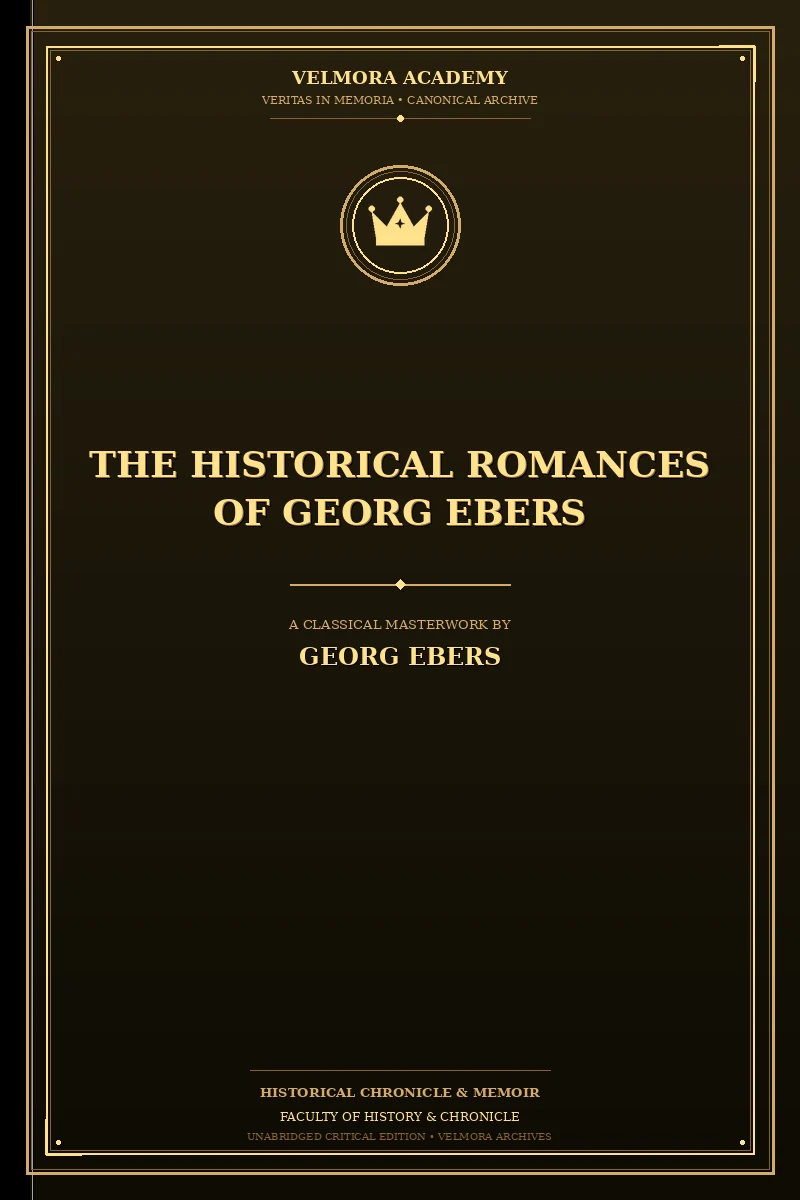The Historical Romances of Georg Ebers