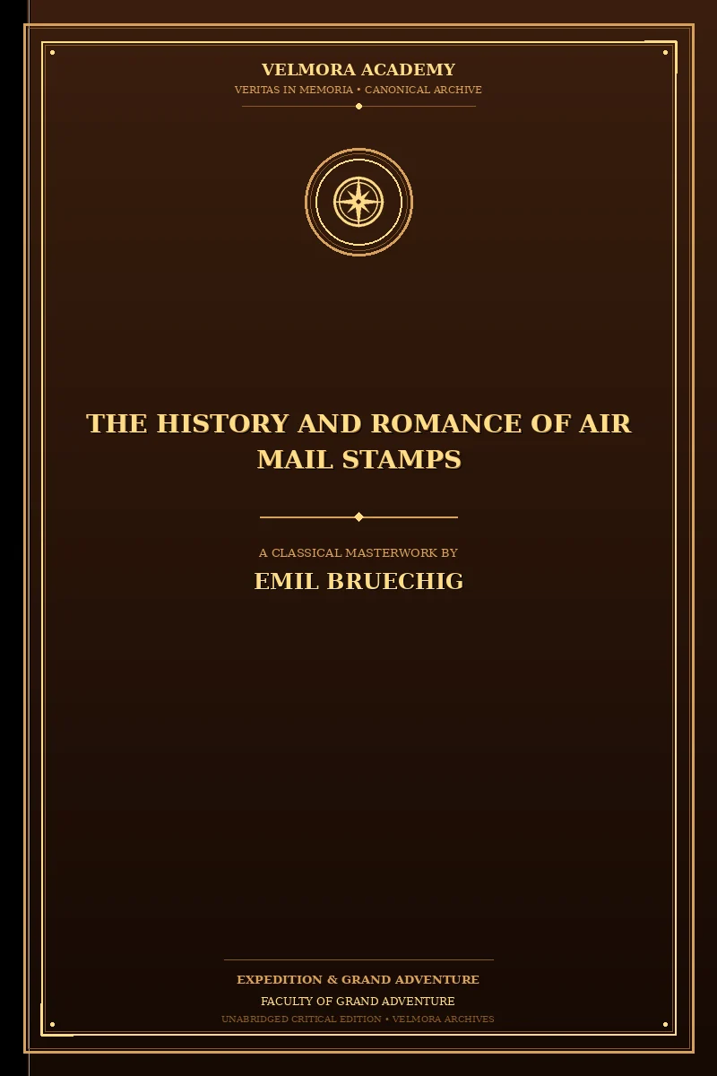 Cover of The History and Romance of Air Mail Stamps