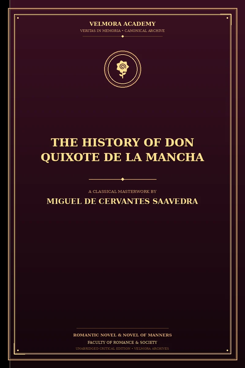 Cover of The History of Don Quixote de la Mancha