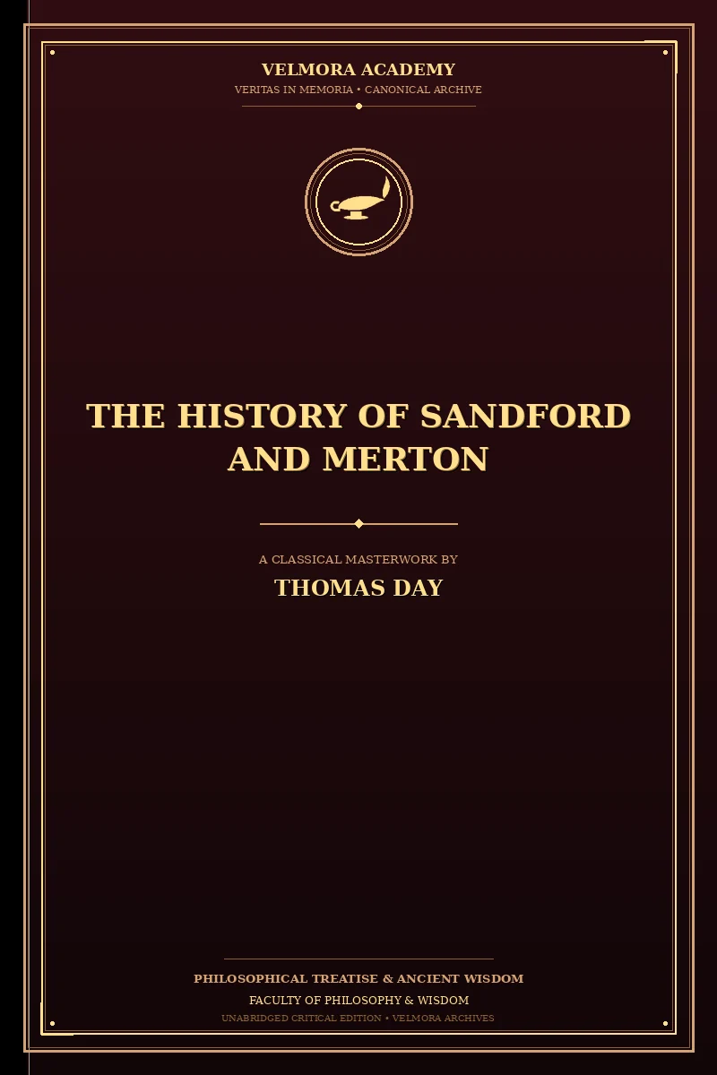 Cover of The History of Sandford and Merton