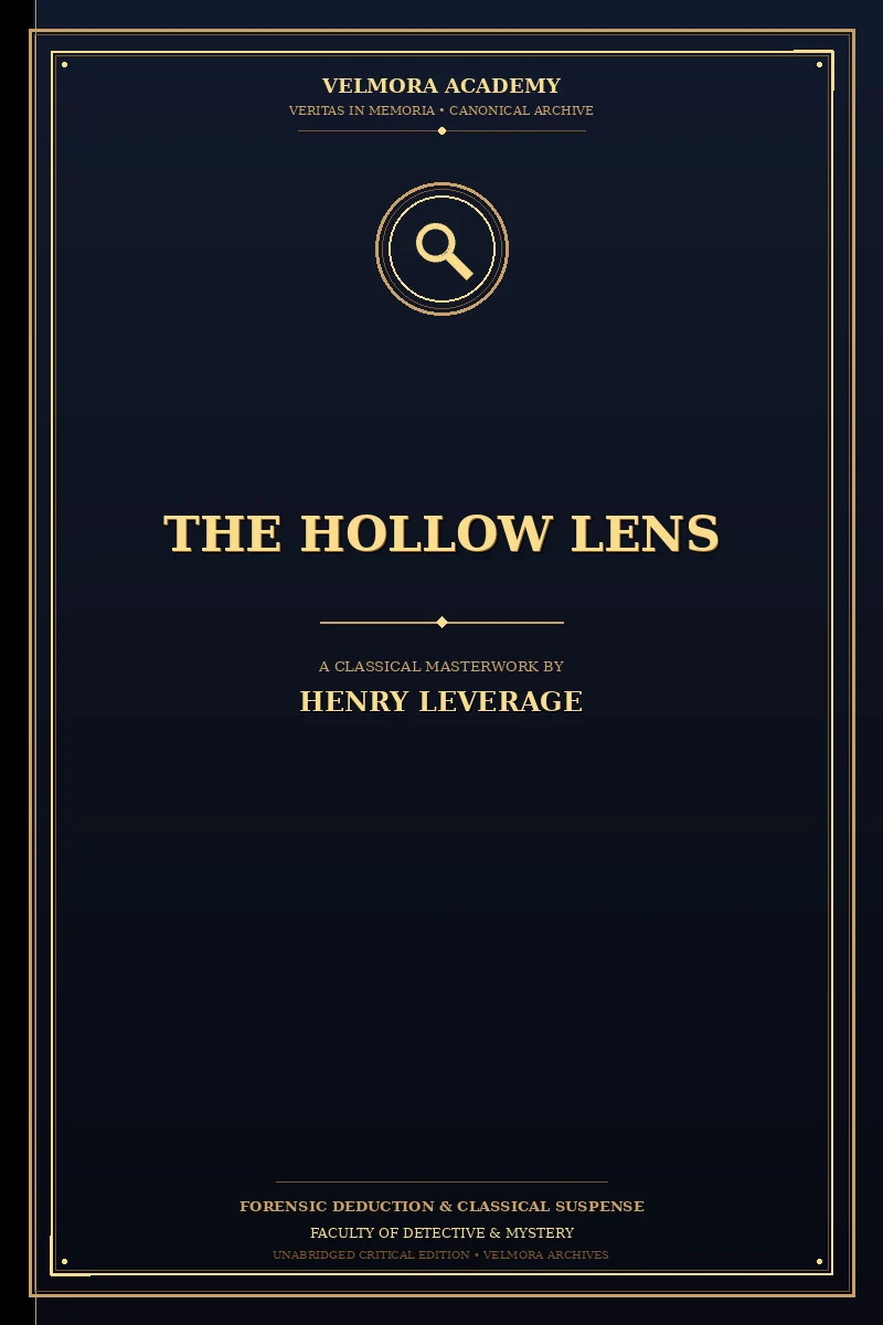 Cover of The hollow lens