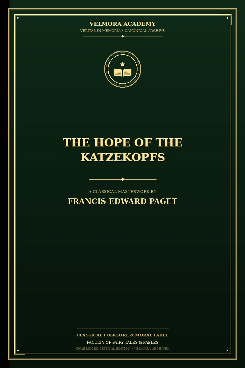 The Hope of the Katzekopfs