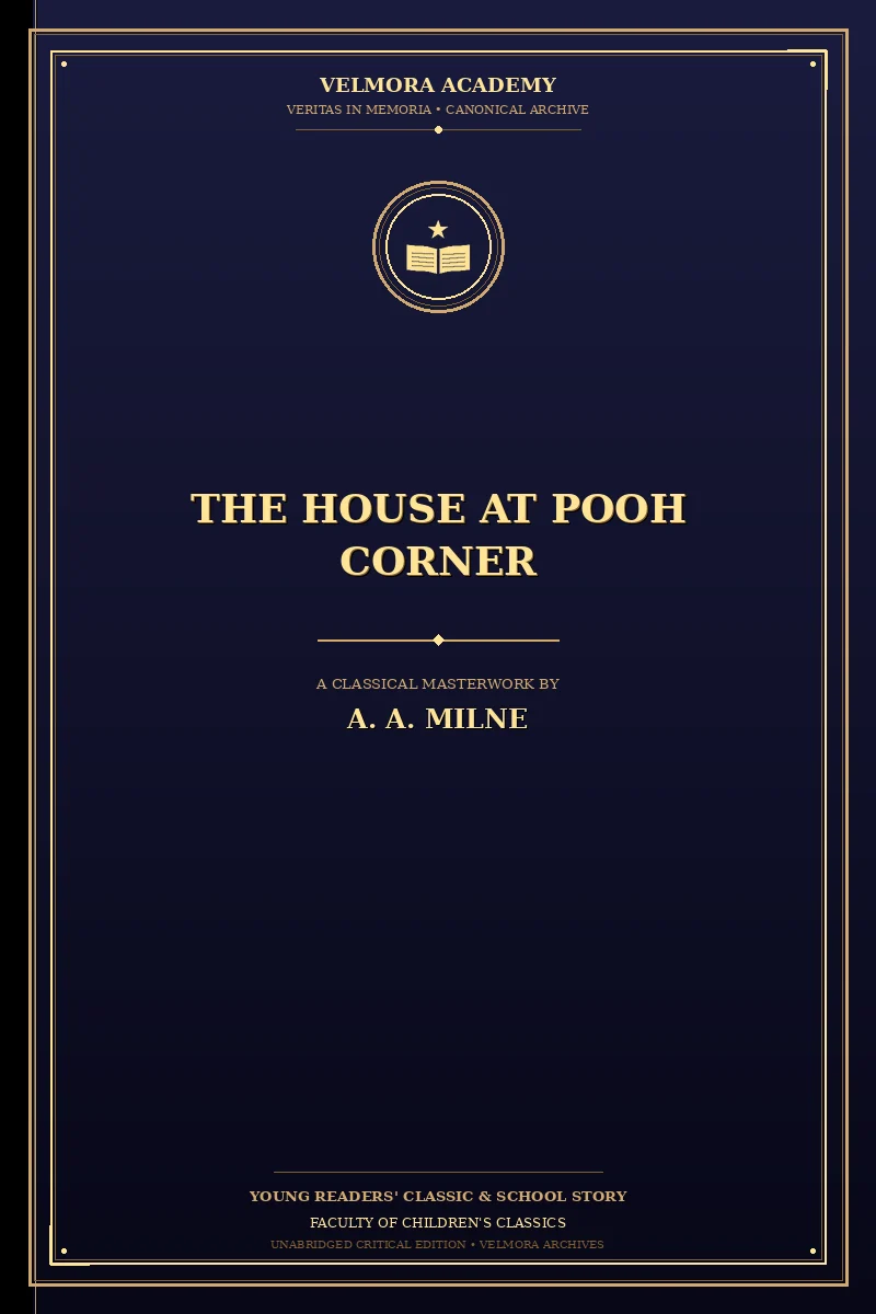 Cover of The house at Pooh Corner
