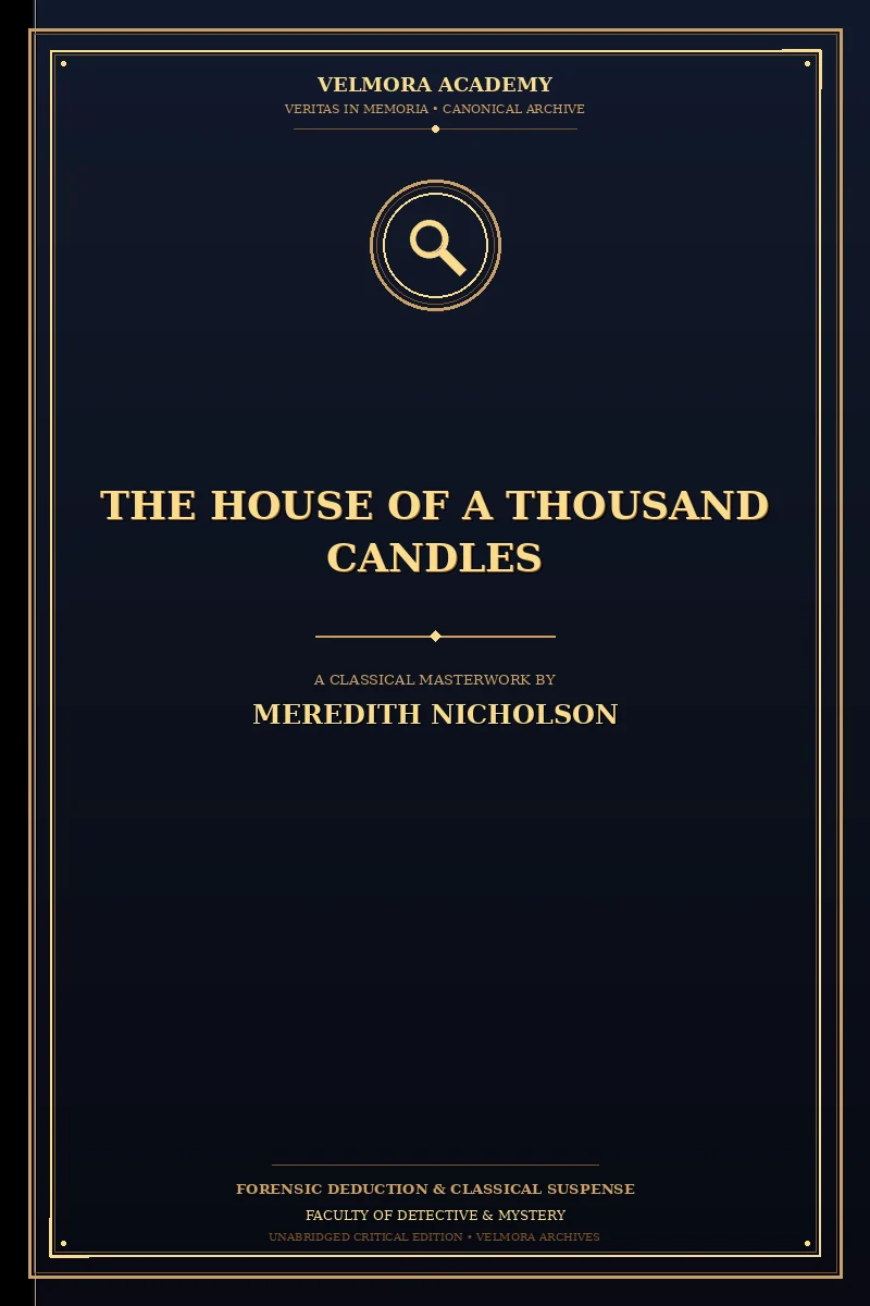 Cover of The House of a Thousand Candles