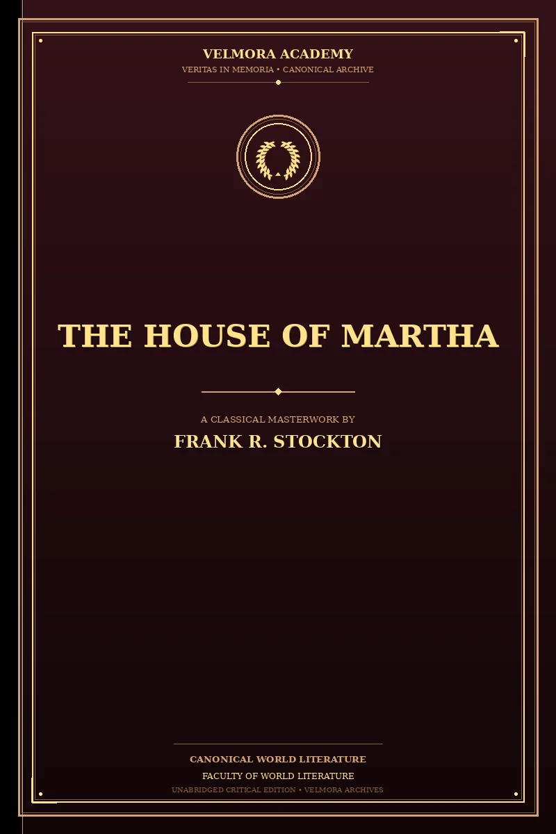 Cover of The House of Martha