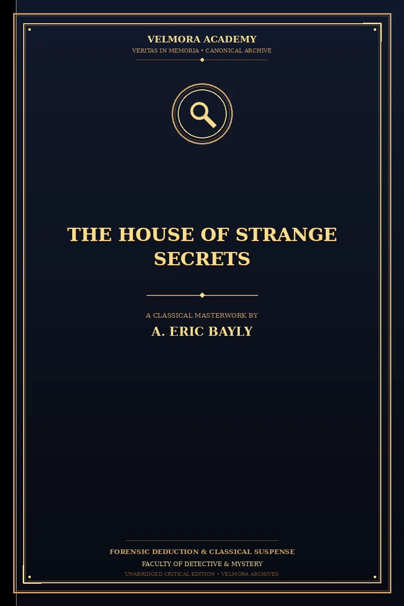 Cover of The House of Strange Secrets