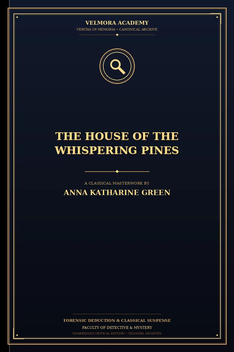 Cover of The House of the Whispering Pines