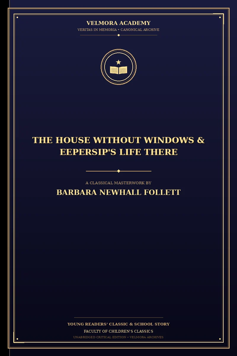 The house without windows & Eepersip's life there