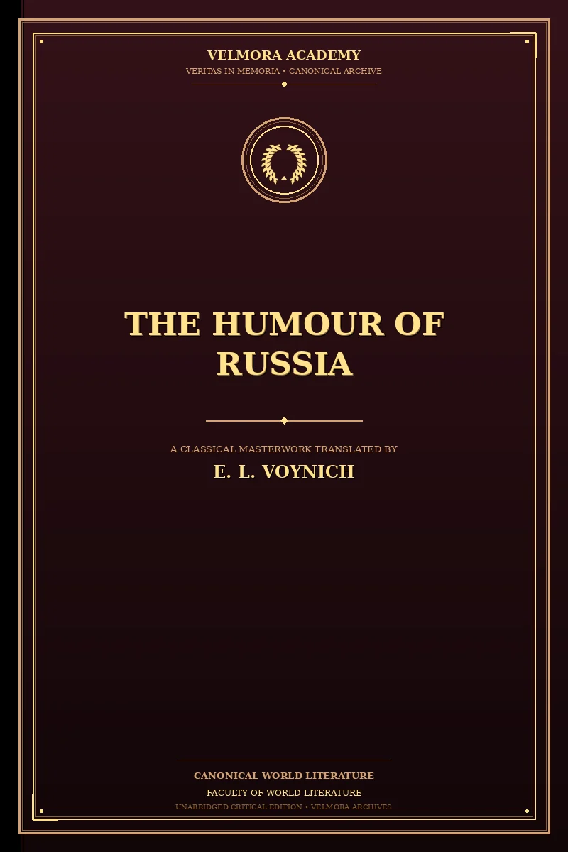 Cover of The humour of Russia