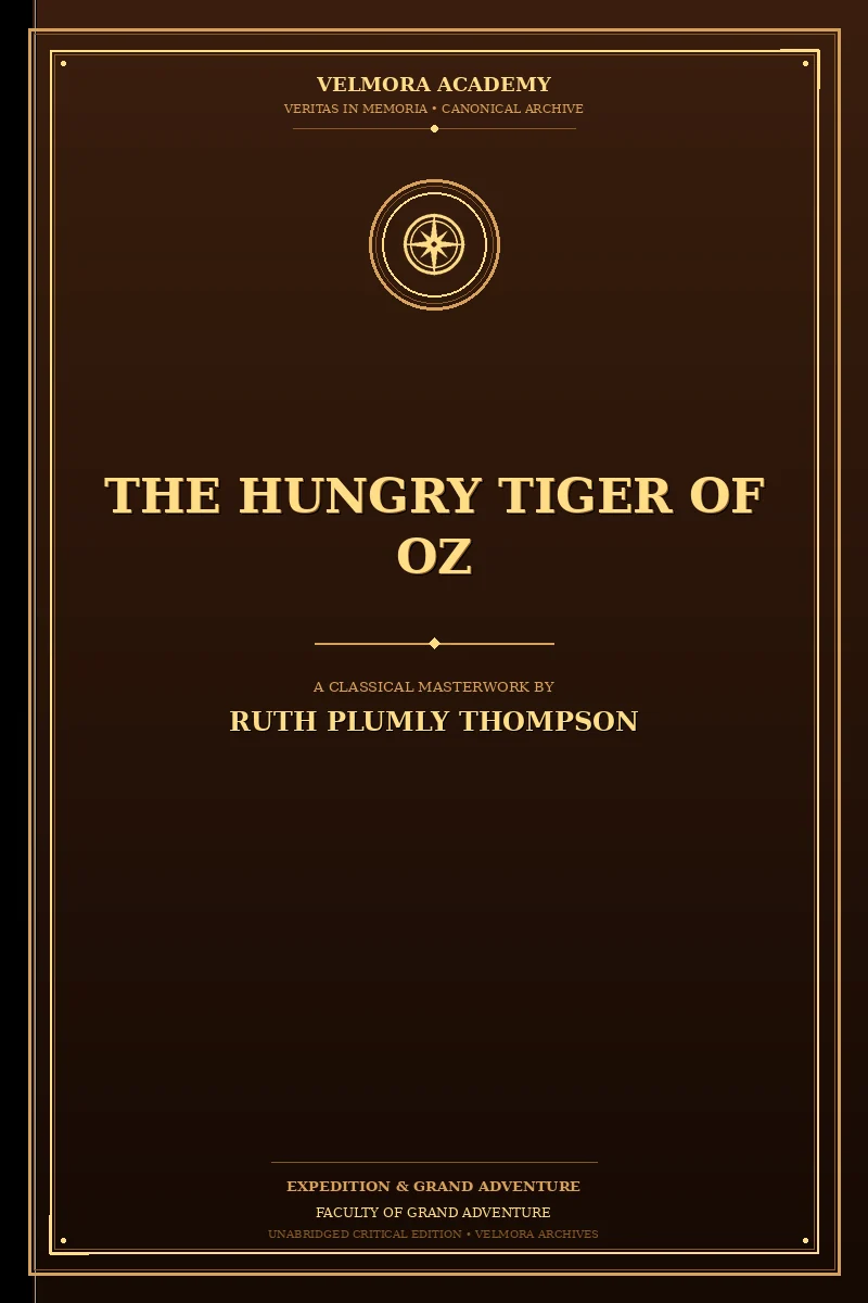 Cover of The Hungry Tiger of Oz