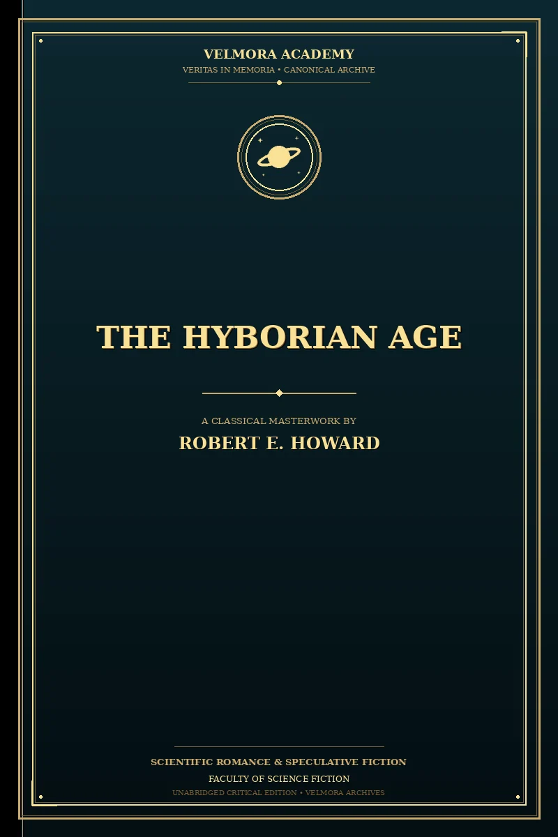 Cover of The Hyborian Age
