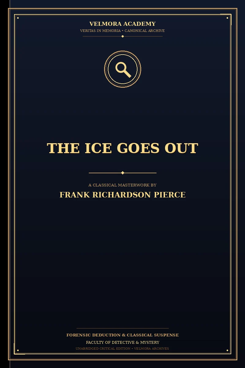 The ice goes out