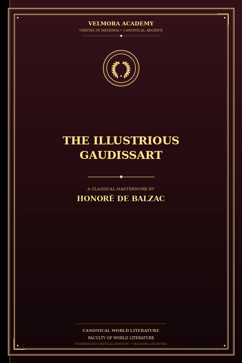 Cover of The Illustrious Gaudissart