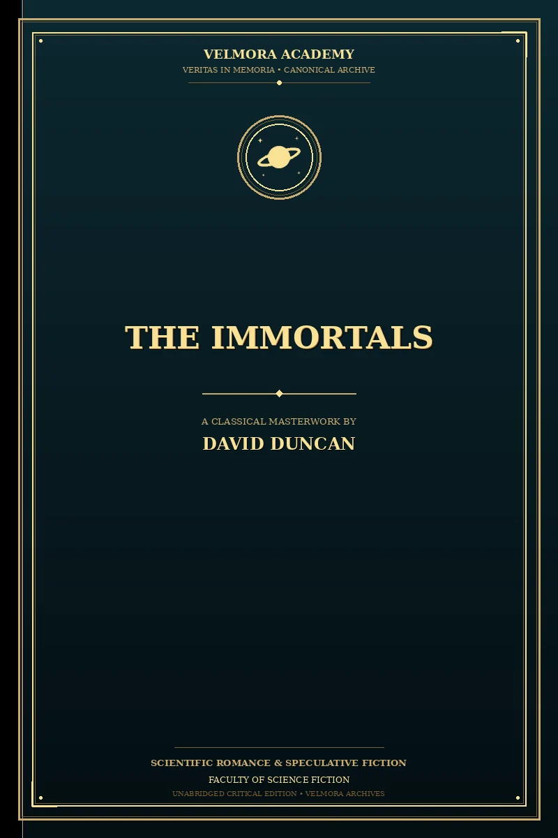 Cover of The Immortals
