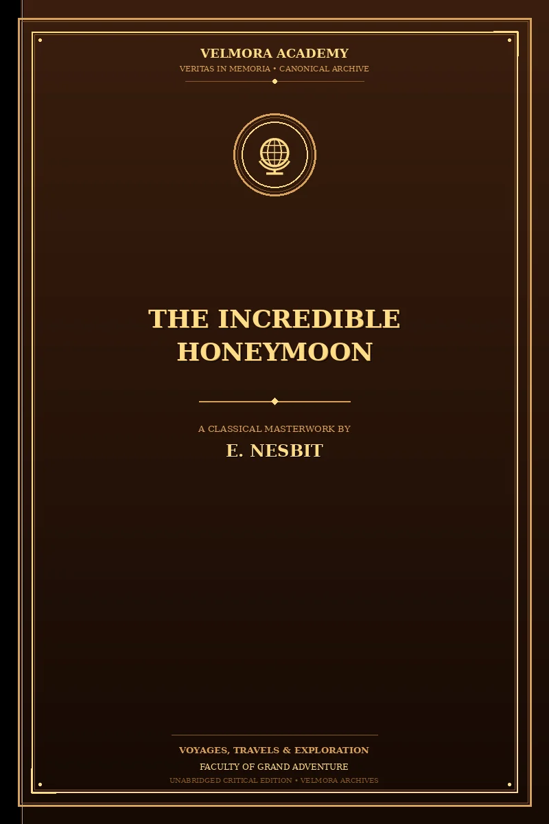 Cover of The Incredible Honeymoon