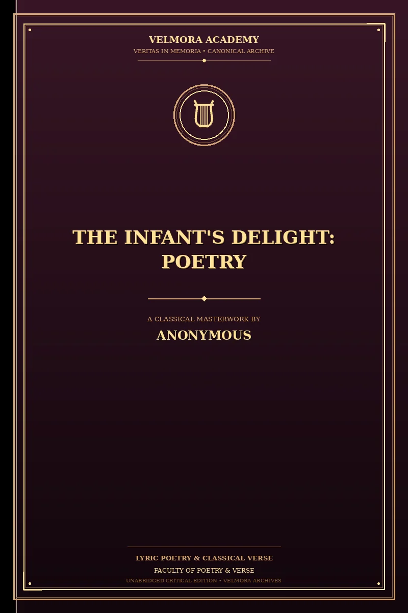 Cover of The Infant's Delight: Poetry