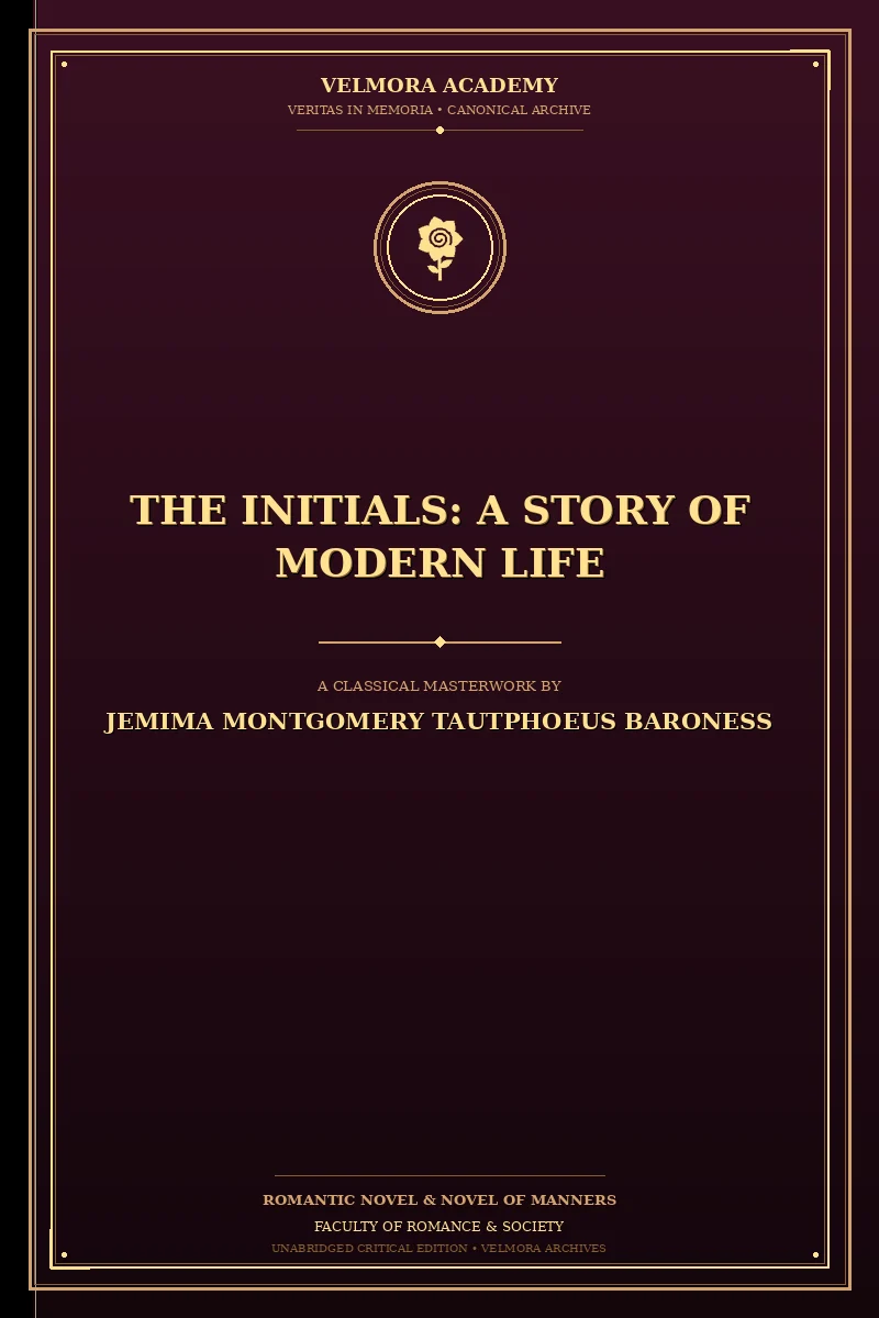 The Initials: A Story of Modern Life